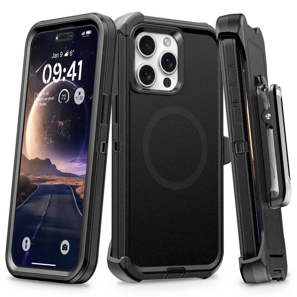 IPhone 15 Pro Case Belt Clip Holster, 20I-171PH014